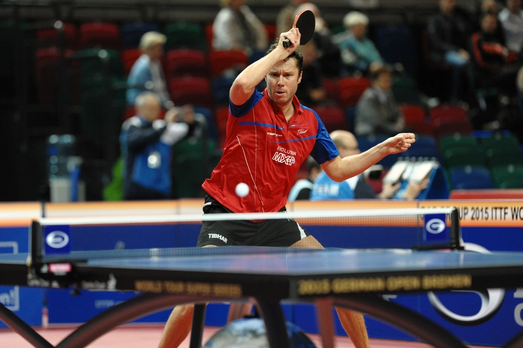Professional table tennis player game