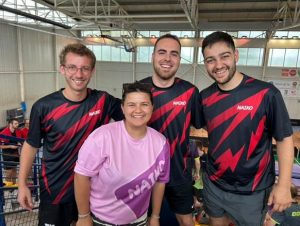 naiko aux tournoi les 24h d'albi tennis de table