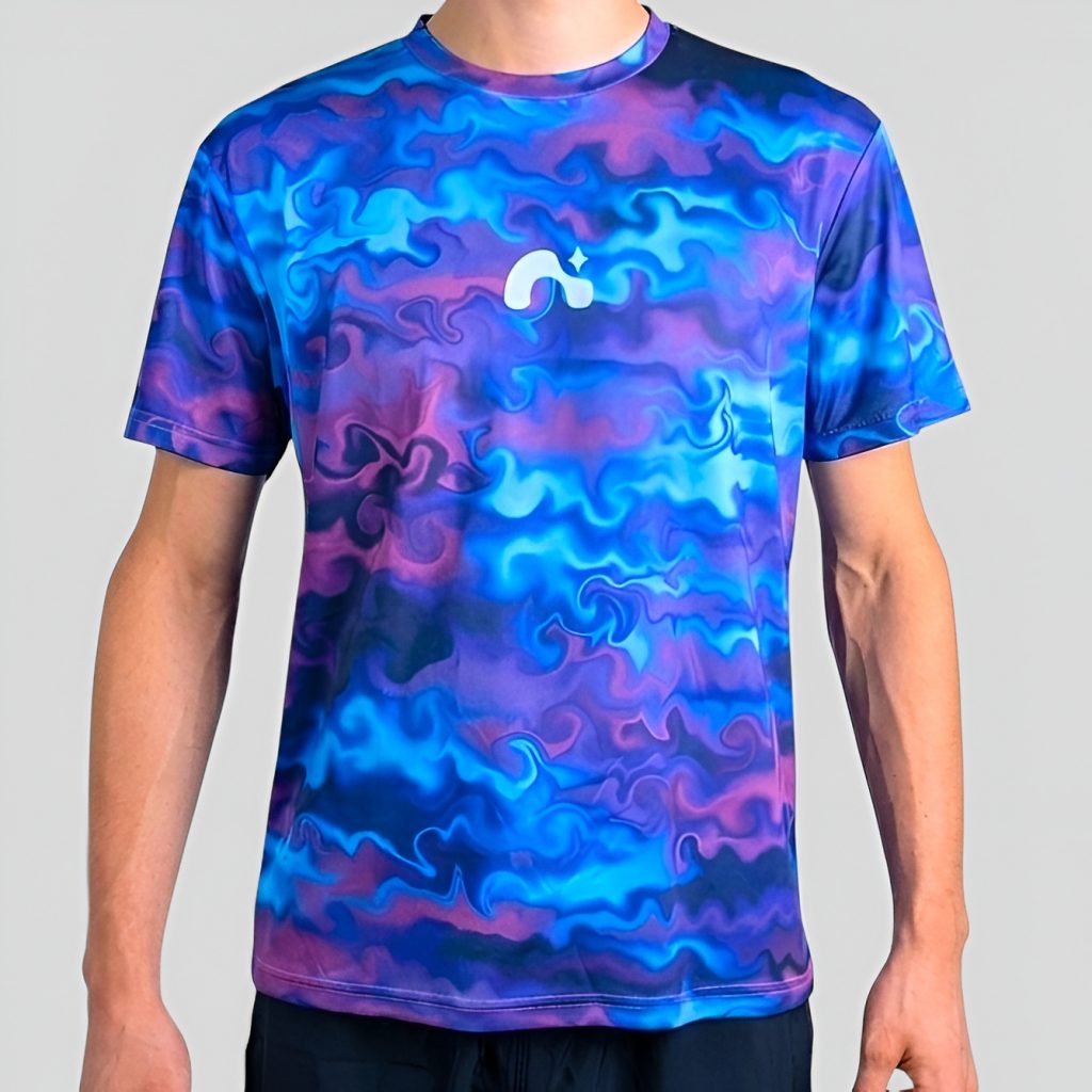 Maillot Nébuleuse Bleu et Violet