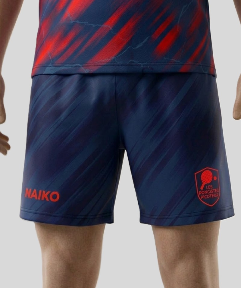 Short Les Pongistes Picoteux X Naiko